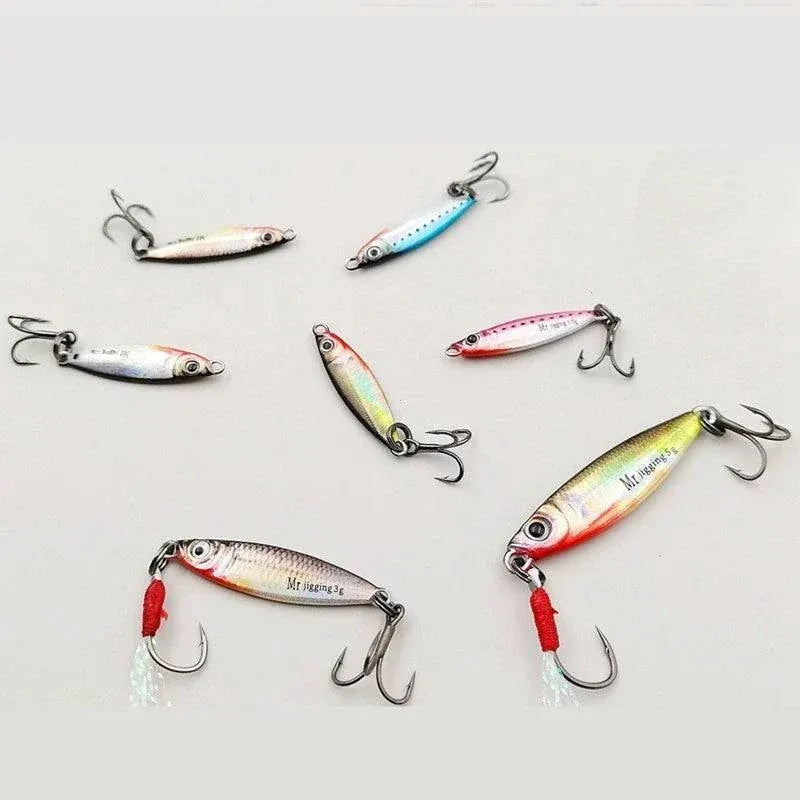 Micro Sized Iron Plate Bait - Mini VIB Lure for Fishing 1.5/3/5g bait