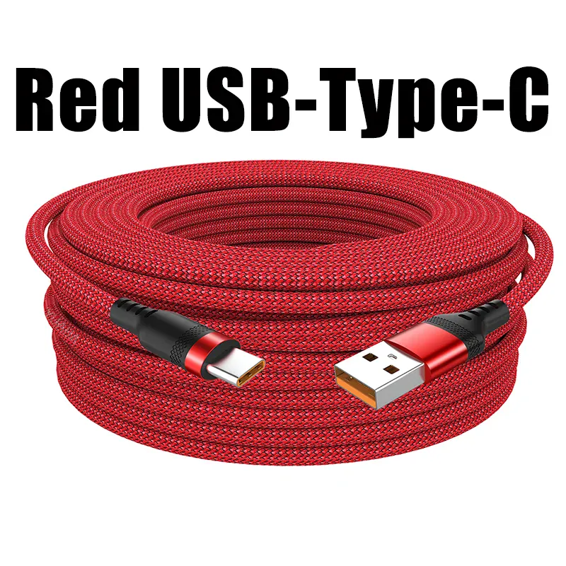 USB Type-C Fast Charging Cable  -  3M, 5M & 8M Data & Power Cables.