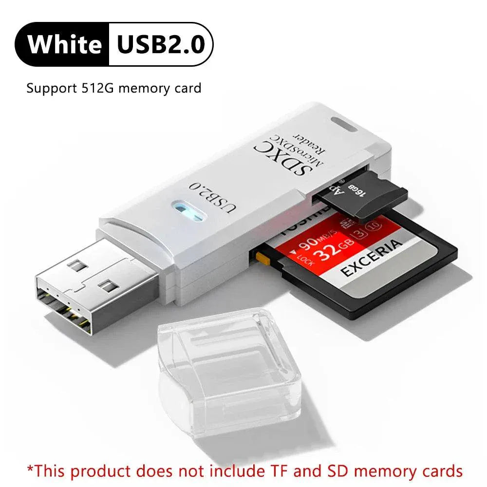 Micro TF sd card Reader - High-Speed USB 3.0 Card Reader PC & Laptops