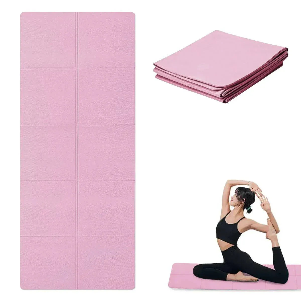 Yoga Mat Pilates Fitness Mat 3/4/6mm Thickness Non Slip Yoga Cushion