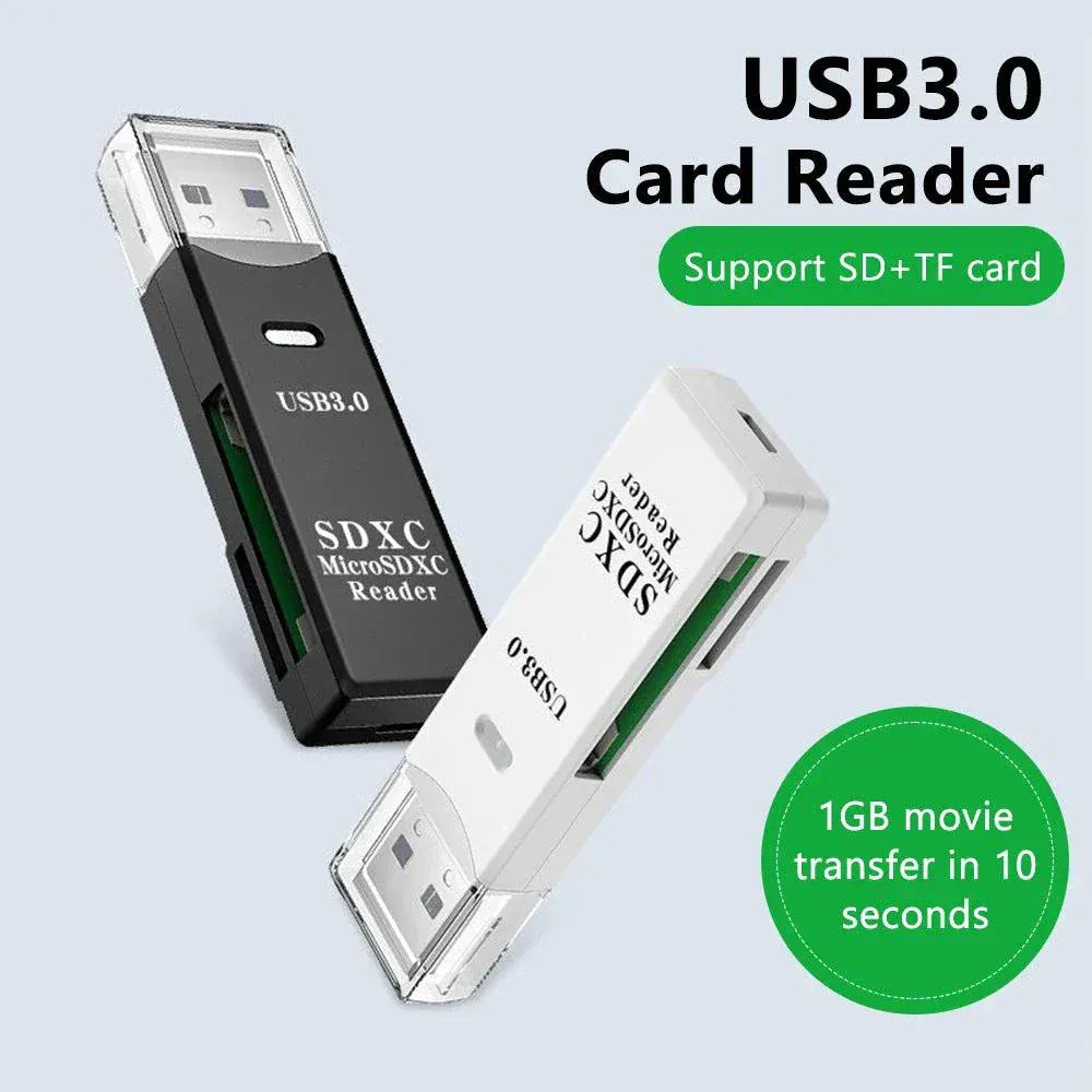 Micro TF sd card Reader - High-Speed USB 3.0 Card Reader PC & Laptops