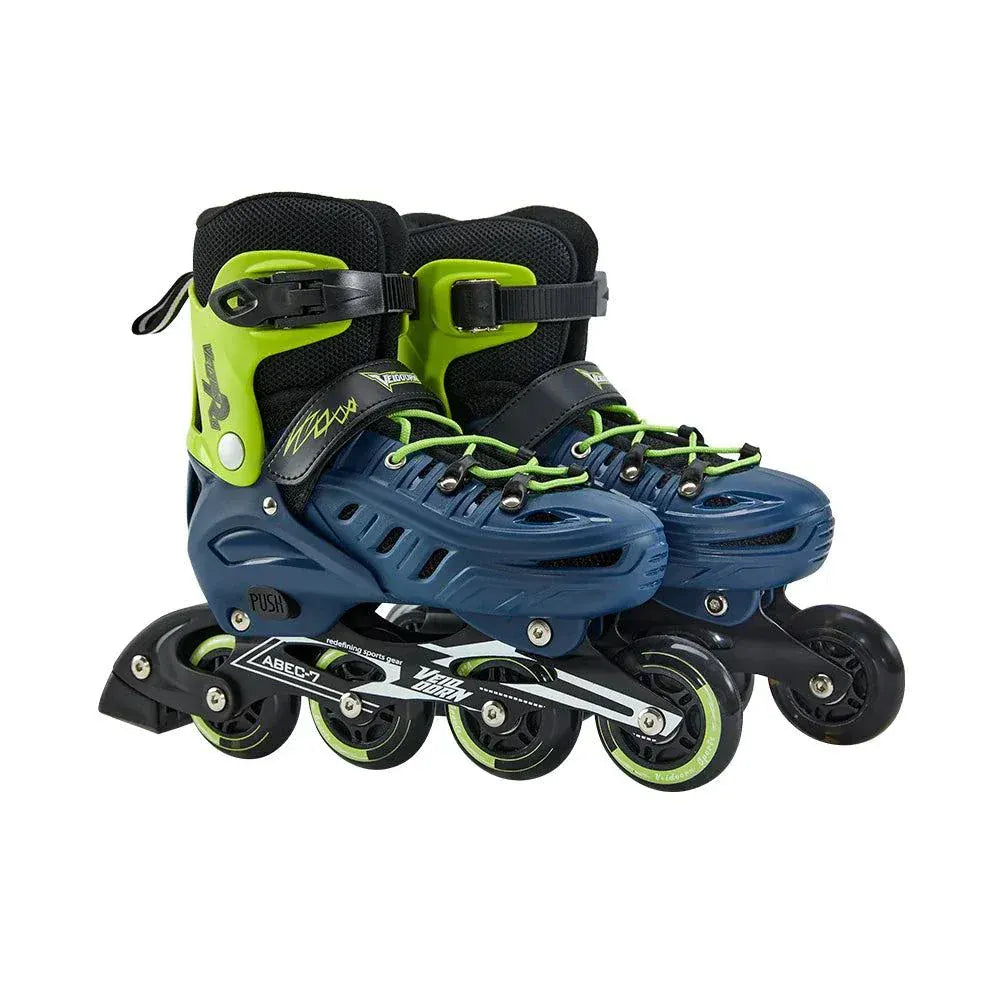 Adjustable Inline Skates for Kids and Adults Full Lights Up PU Wheel