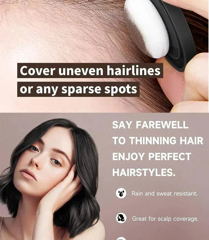 14 color Hair Line Powder for natural black root touch-up and instant hairline coverage