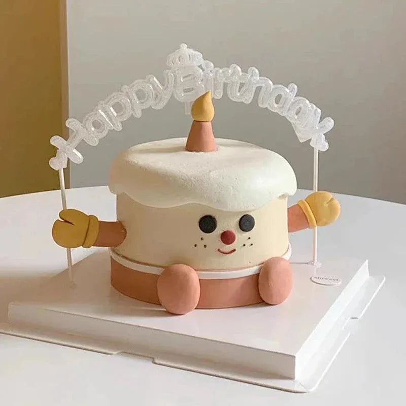 LED Cake Topper- Happy Birthday Cake Light & Wedding Night Light Decor