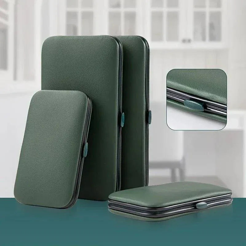 Professional Nail Care Kit - Manicure & Pedicure Set with Travel Case