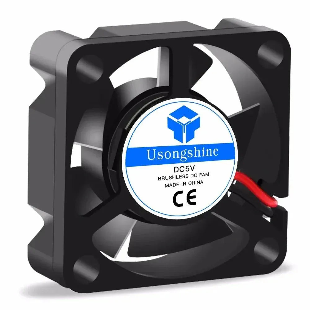 Compact 3D printer cooling fan with efficient airflow and durable motor for improved print quality