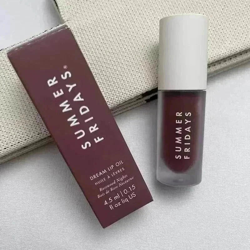 Summer Fridays Lip Balm Hydrating Vanilla Gloss with nourishing oils and glossy finish