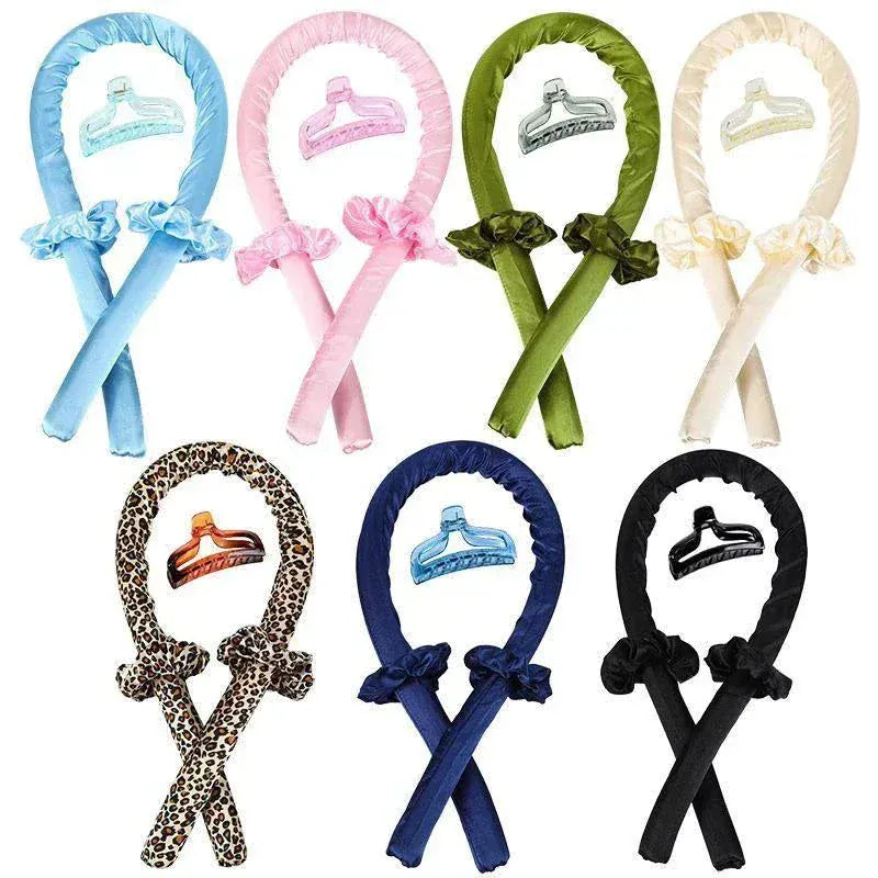 Hair Curler for Big Wave and Lazy Curl Styling -No Heat Foam Iron Tool