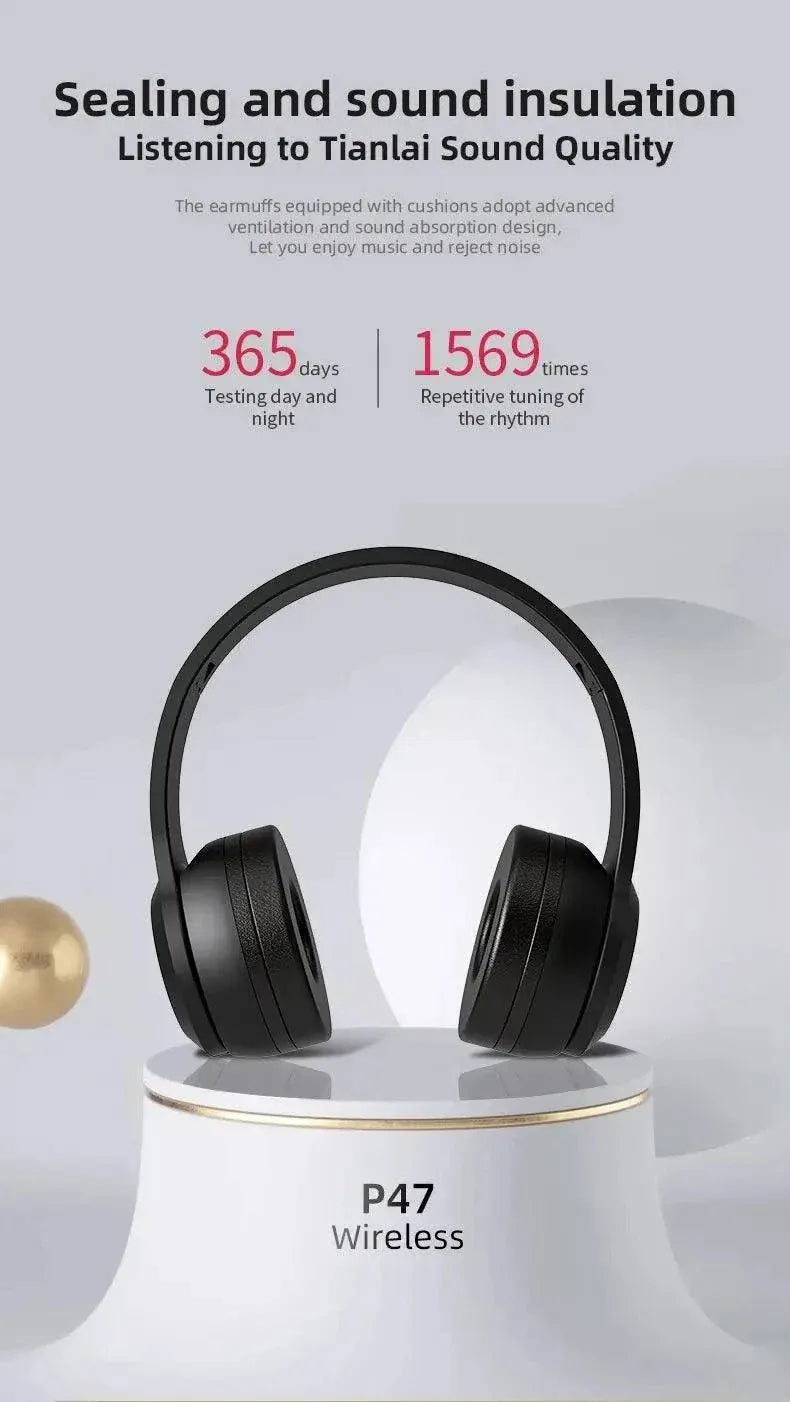 P47 Wireless bluetooth headphone