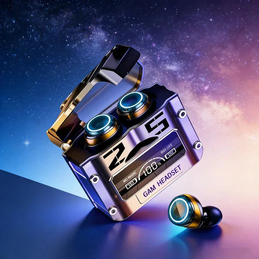 TWS Wireless Headphones Bluetooth earbuds with noise reduction and touch control