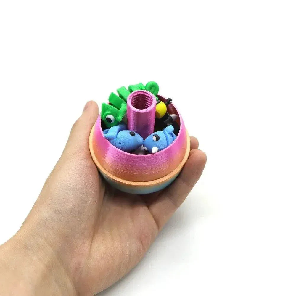 Annoying 3D Printed Easter Egg- Funny Plastic Interactive Egg Ornament
