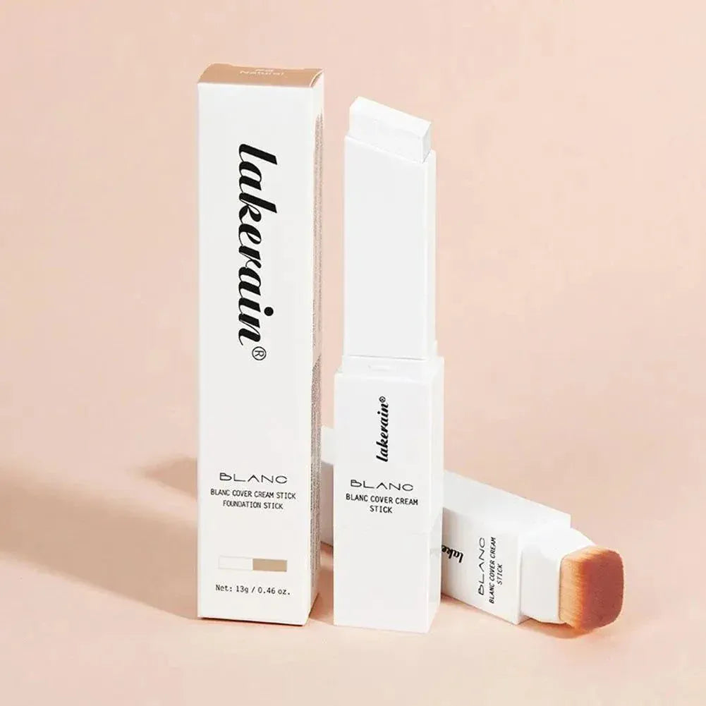 Two-in-one color-changing foundation stick with hydrating formula and seamless, natural finish