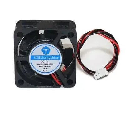 Compact 3D printer cooling fan with durable motor and efficient airflow design