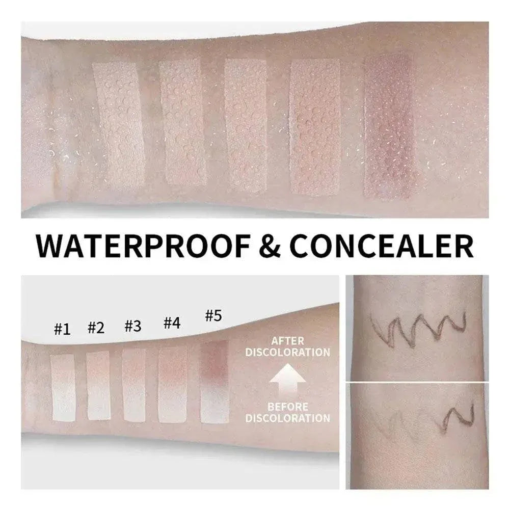 Two-in-one color-changing foundation stick with hydrating, seamless coverage and soft matte finish
