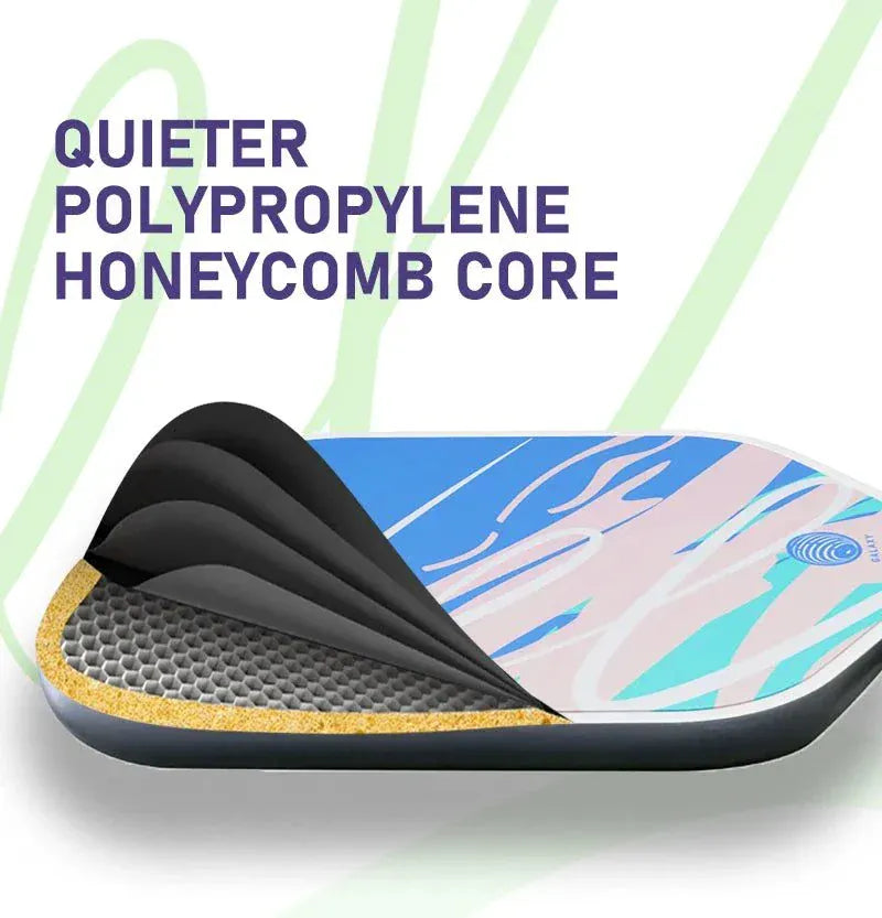 Kawasaki Pickleball Paddle Durable PP Honeycomb Core Fiberglass Surface Pickle Ball For Men Women Beginners