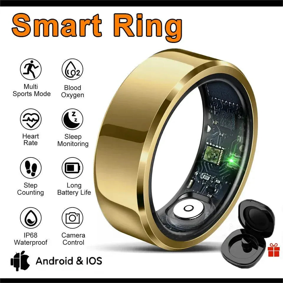 2026 Smart Ring 2026 health and fitness tracker monitoring sleep heart rate and activity