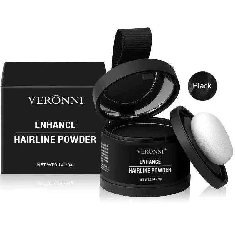 14 color Hair Line Powder for natural black root coverage and instant hairline enhancement