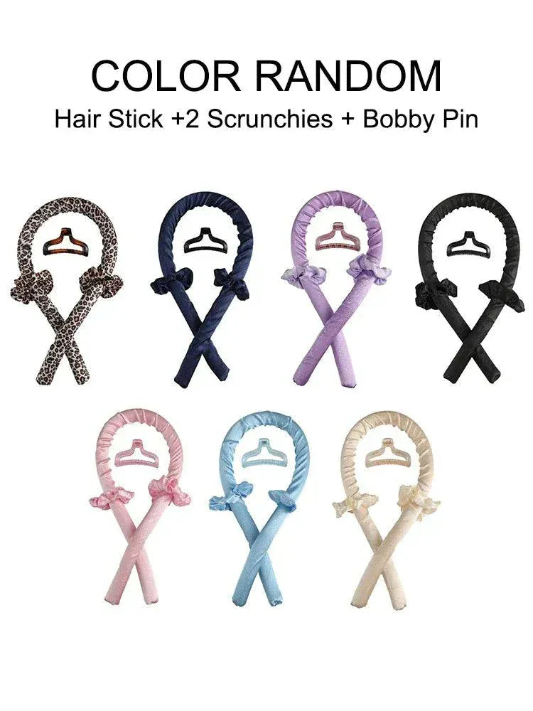 Hair Curler for Big Wave and Lazy Curl Styling -No Heat Foam Iron Tool