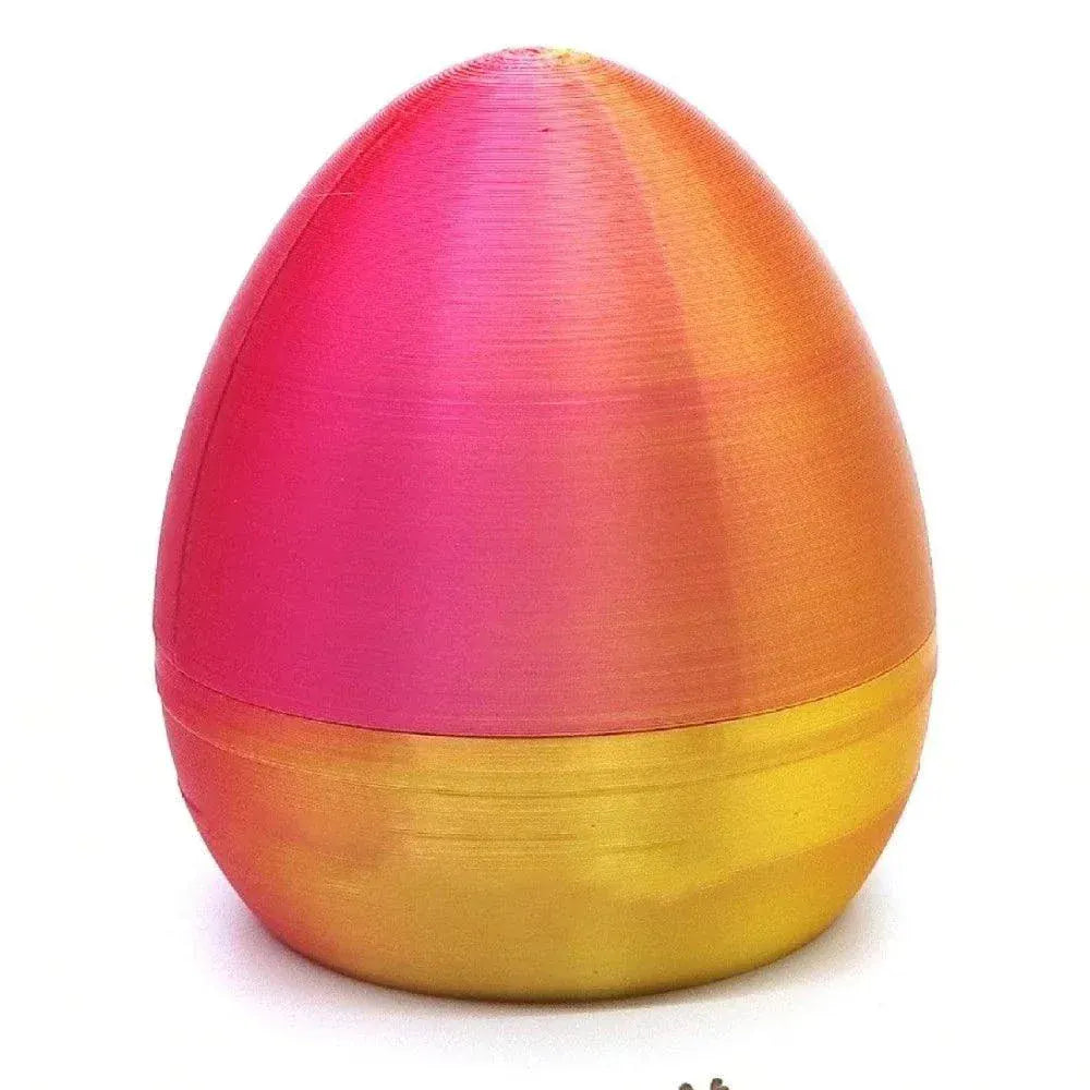 Annoying 3D Printed Easter Egg- Funny Plastic Interactive Egg Ornament
