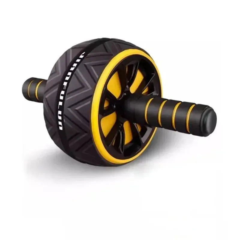 Dual-wheel silent ab roller abdominal wheel for core strength and stability