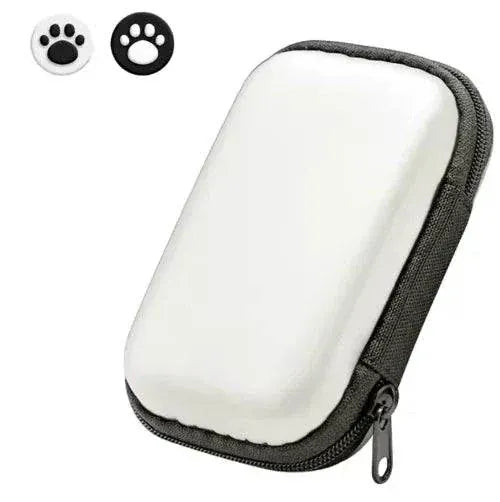 Polyester SD Card case in black, purple, and white for children's gift accessory bag