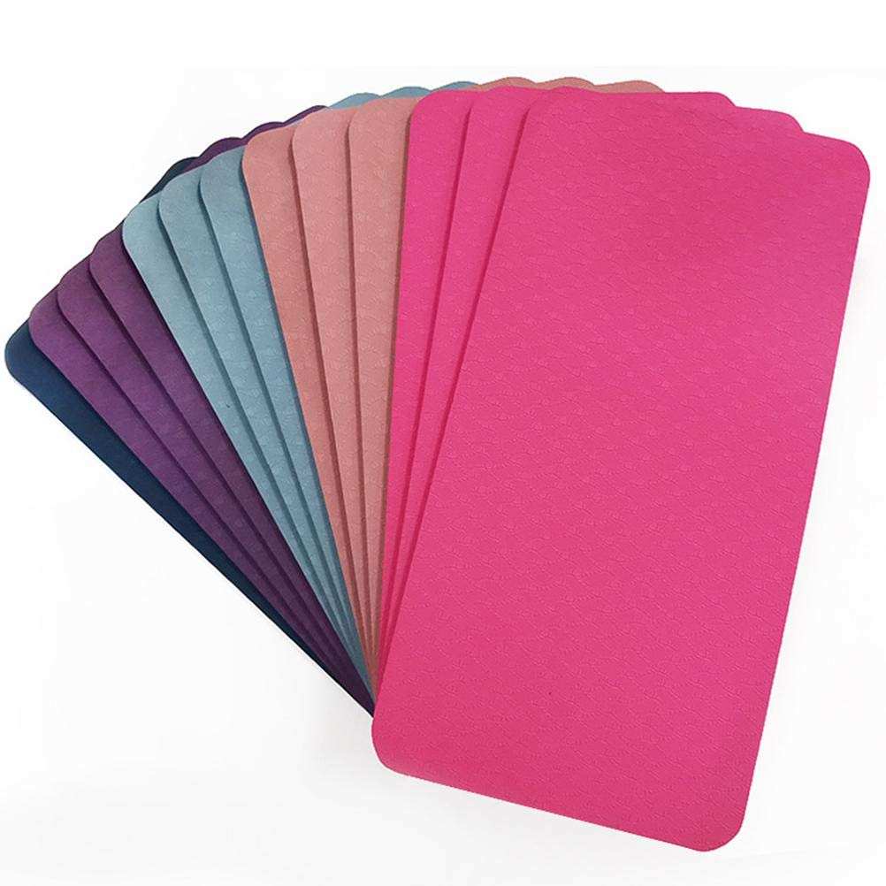 TPE Non-Slip Yoga and Pilates Mat 