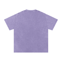 Snow washed oversized cotton t-shirt in black by ODMPOD, featuring a relaxed fit and casual style.