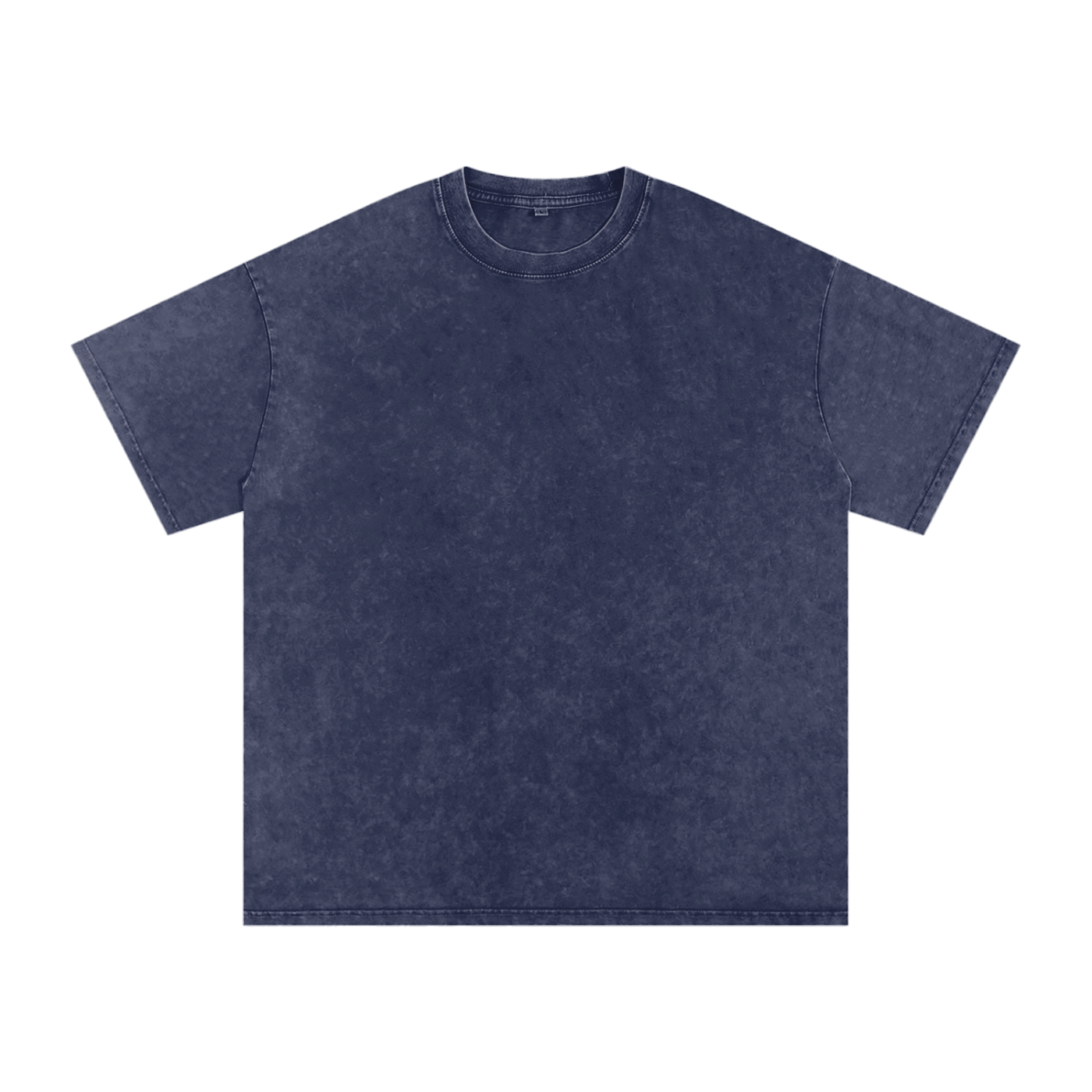 Snow washed oversized cotton t-shirt in black by ODMPOD, featuring a relaxed fit and casual style.