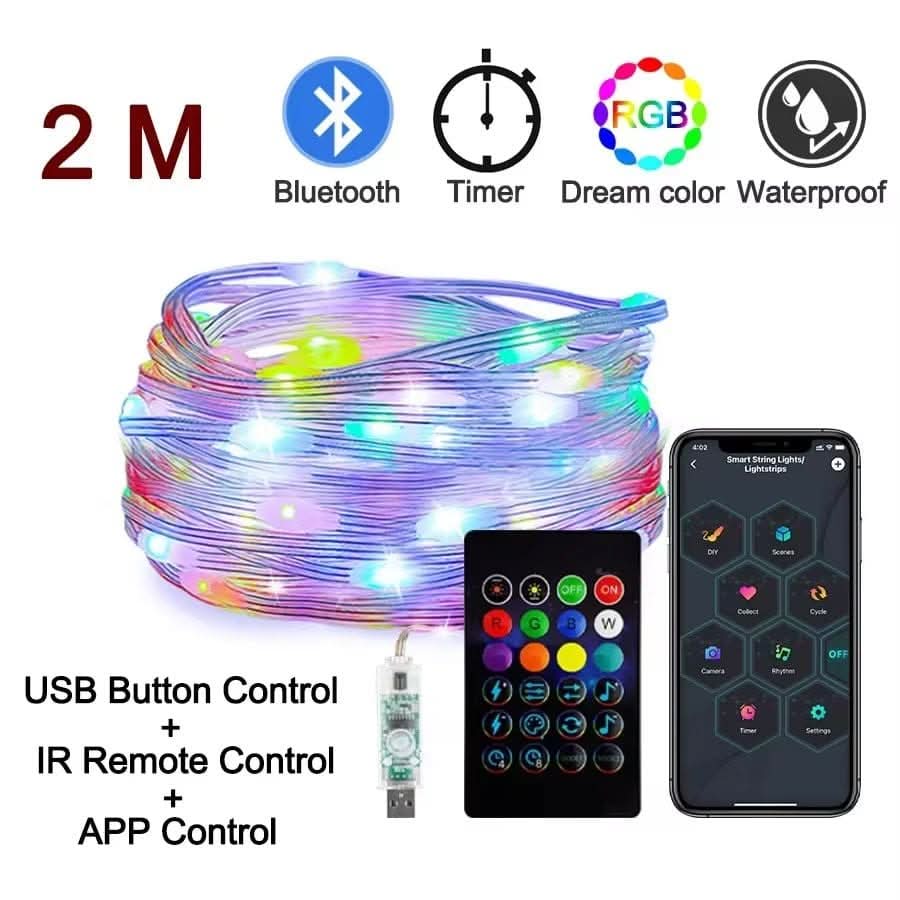 Waterproof RGB String Lights