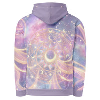 Anime Magic Girl Sweater vibrant kawaii hoodie with magical girl print and double-layer hood