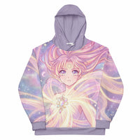 Anime Magic Girl Sweater vibrant kawaii anime hoodie with magical girl print and cotton blend fabric