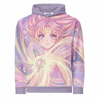 Anime Magic Girl Sweater with vibrant magical girl print and relaxed unisex fit hoodie