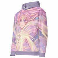 Anime Magic Girl Sweater vibrant kawaii hoodie with magical girl and fairycore print