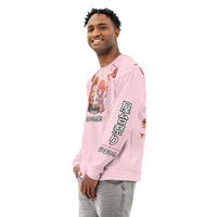 Chibi Food Festival Sweatshirt with colorful kawaii anime street food characters all over print unisex cotton crewneck