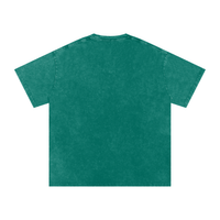 Snow washed oversized cotton t-shirt in black by ODMPOD, featuring a relaxed fit and casual style.