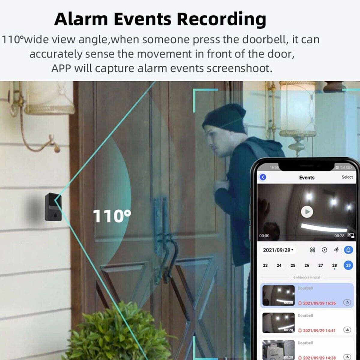 WiFi Enabled Video Doorbell