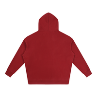 Oversized fleeced hoodie in heavyweight fabric with drop shoulders and relaxed unisex fit for streetwear style