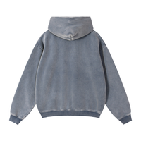 Zip-Through Boxy Fleece Hoodie | Oversized Unisex Streetwear Zip Hoodie