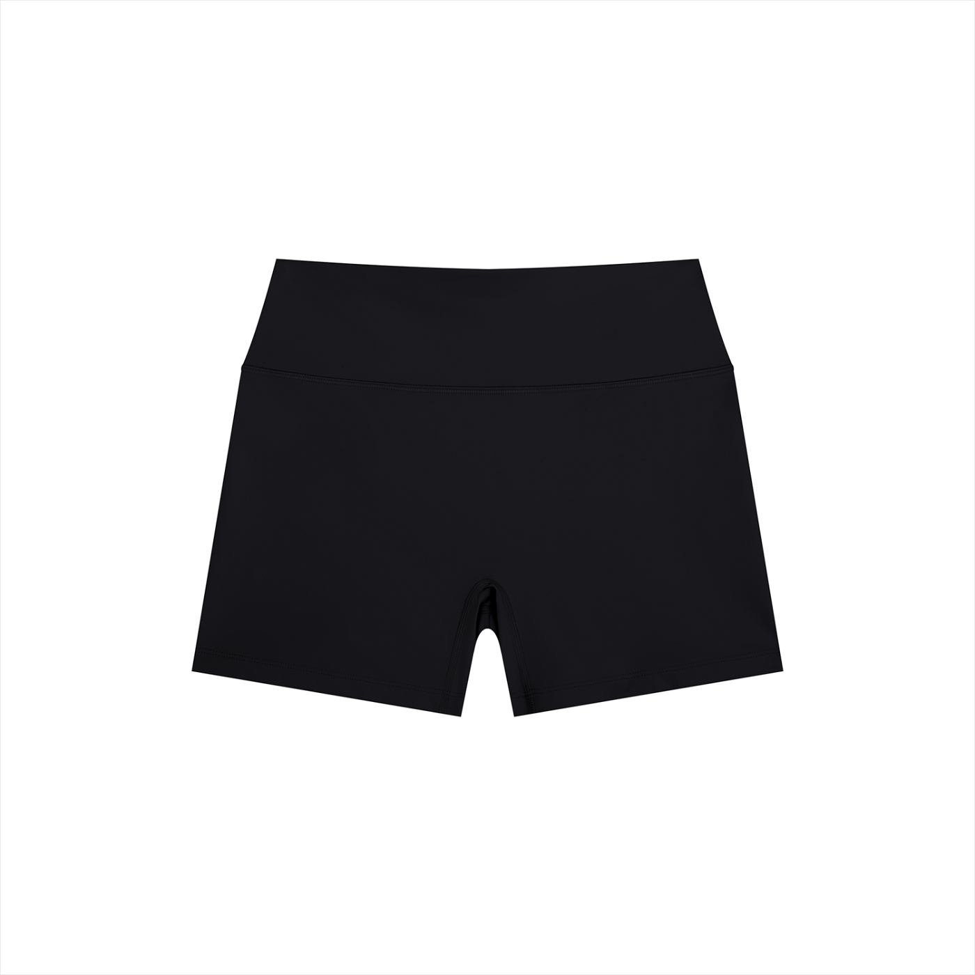 Women’s high rise nylon spandex yoga shorts with bodycon fit for workout and casual wear