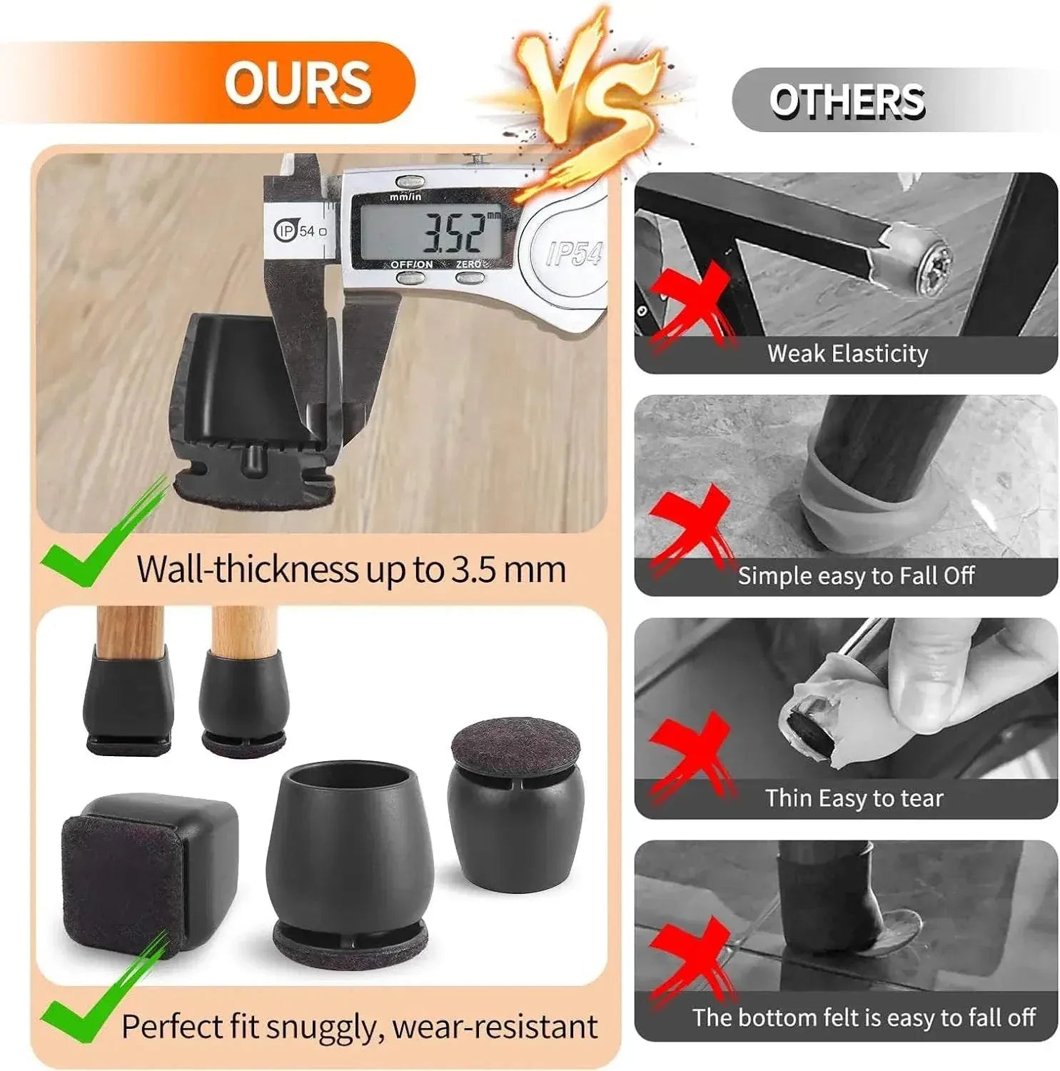 chair leg protectors