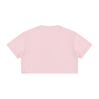 Women’s Mineral Wash Crop T-Shirt | Vintage Washed Cotton Cropped Tee