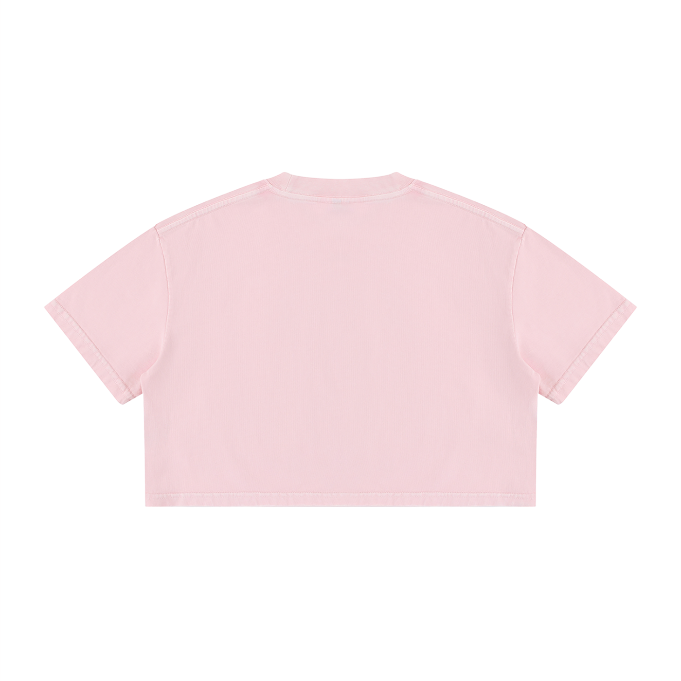 Women’s Mineral Wash Crop T-Shirt | Vintage Washed Cotton Cropped Tee
