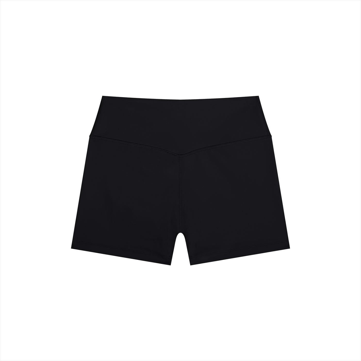 Women’s high rise nylon spandex bodycon yoga shorts for workout and casual wear
