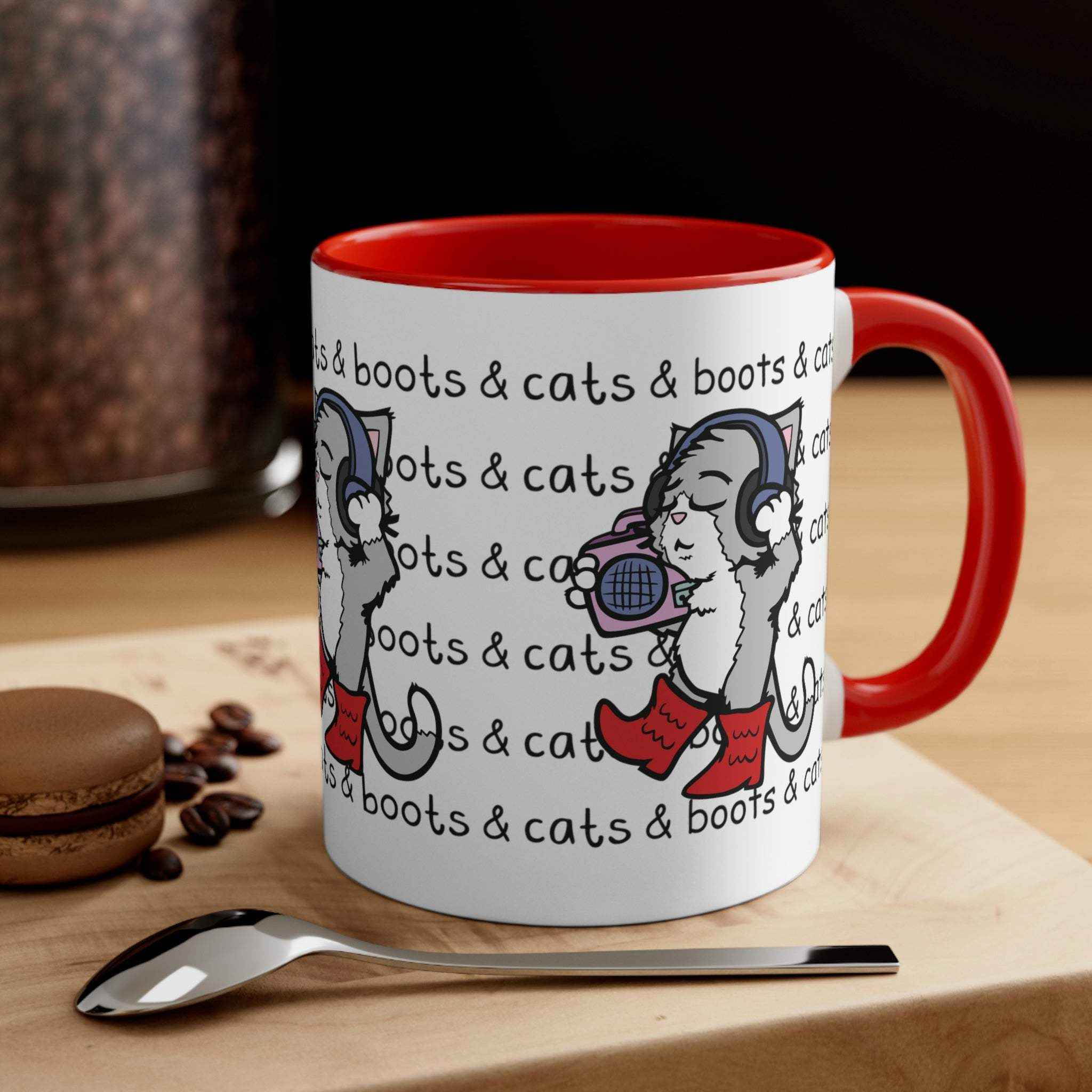 Boots Cats Mug