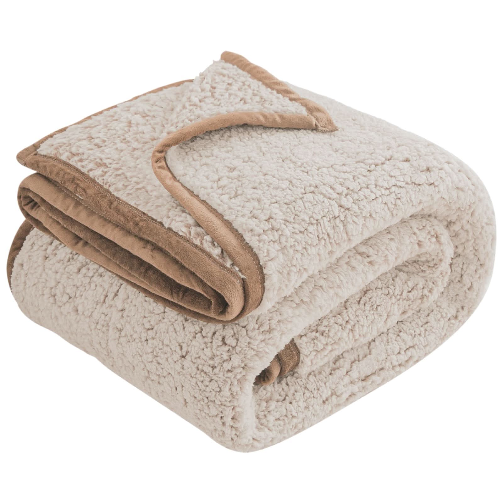 EMME Elegant Fleece Throw Blanket 50x60 soft plush cozy durable fabric