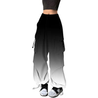 Plus size camo cargo pants for women with multiple pockets and durable fabric
