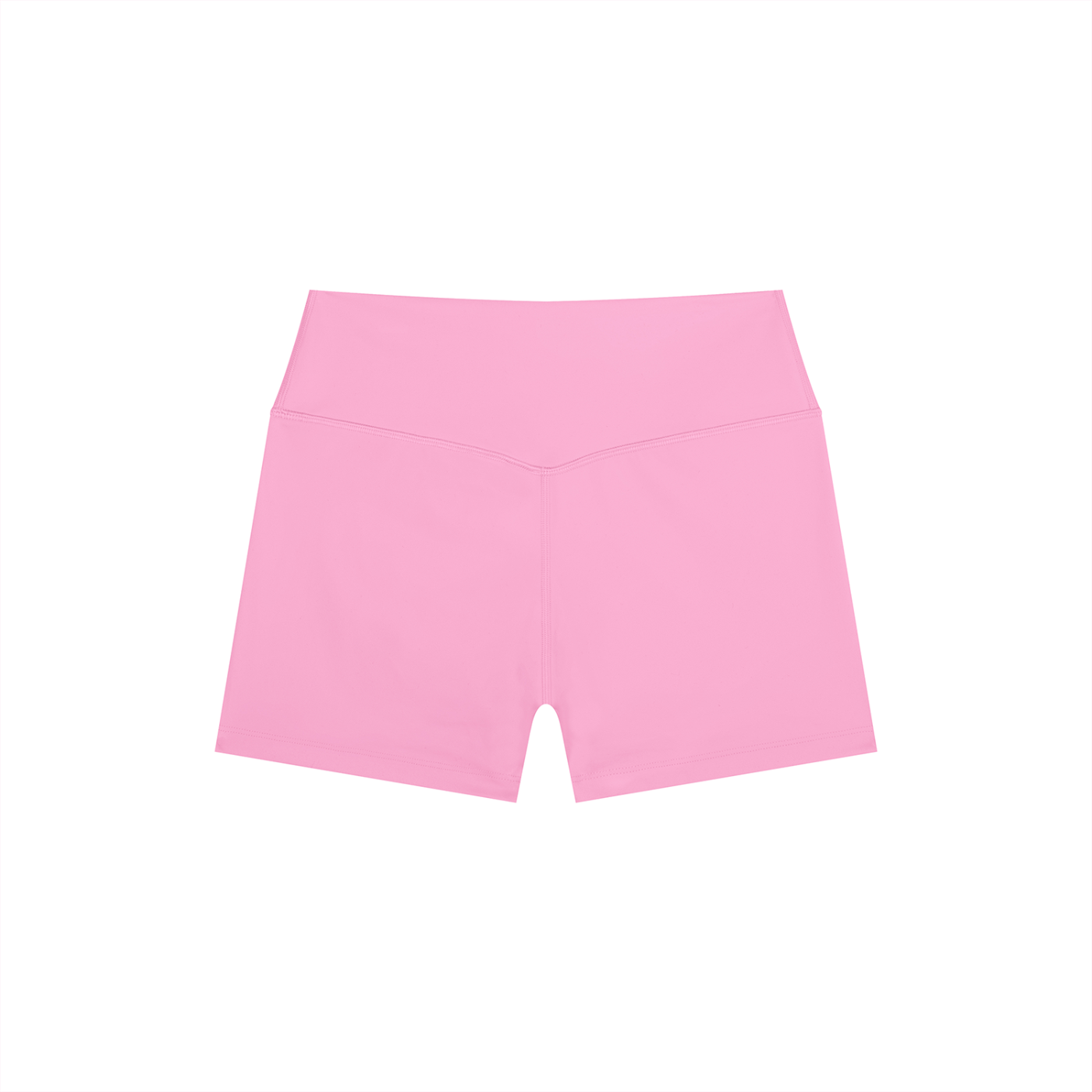 Women’s high rise nylon spandex bodycon yoga shorts for workout and casual wear