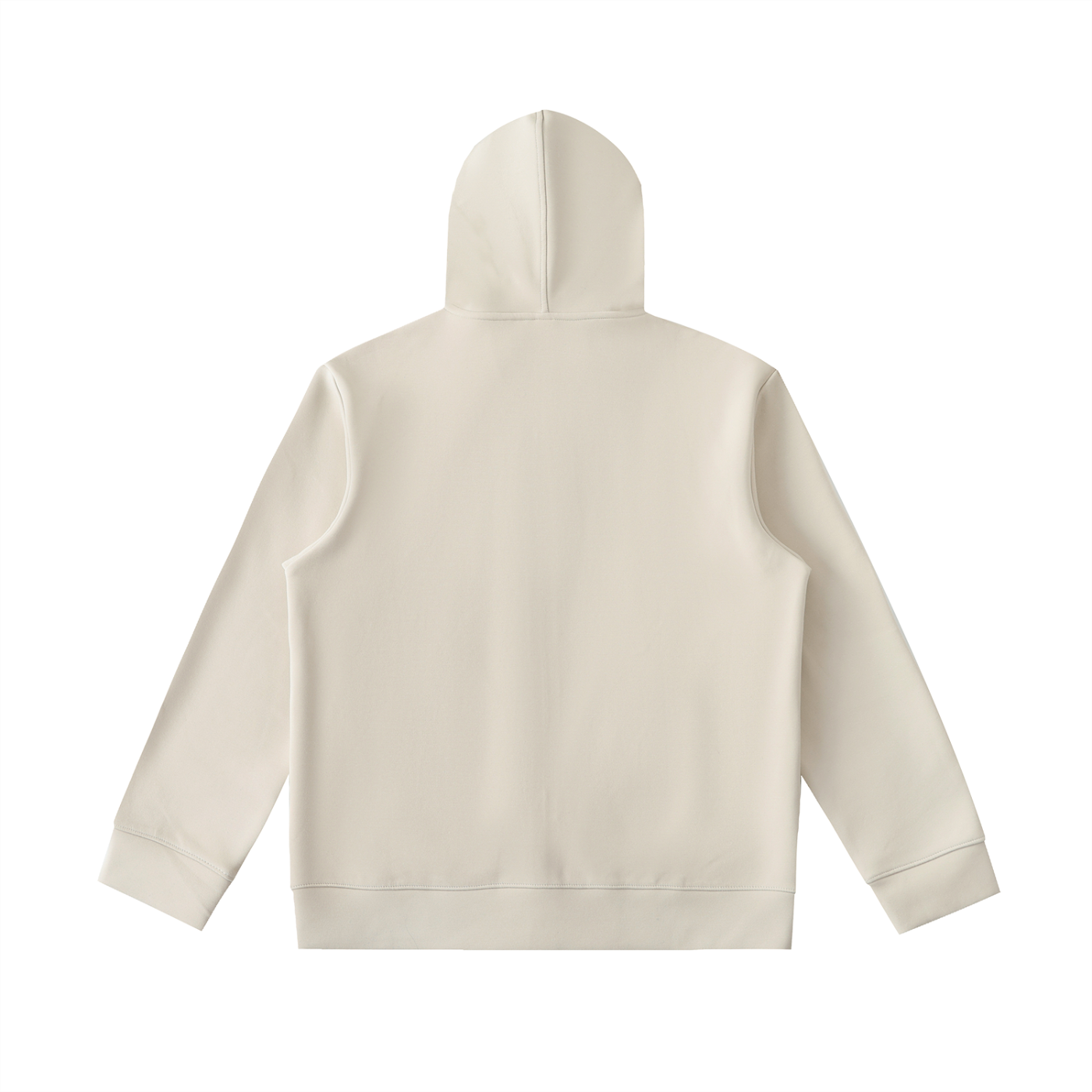 Heavyweight High Neck Zip-Up Hoodie