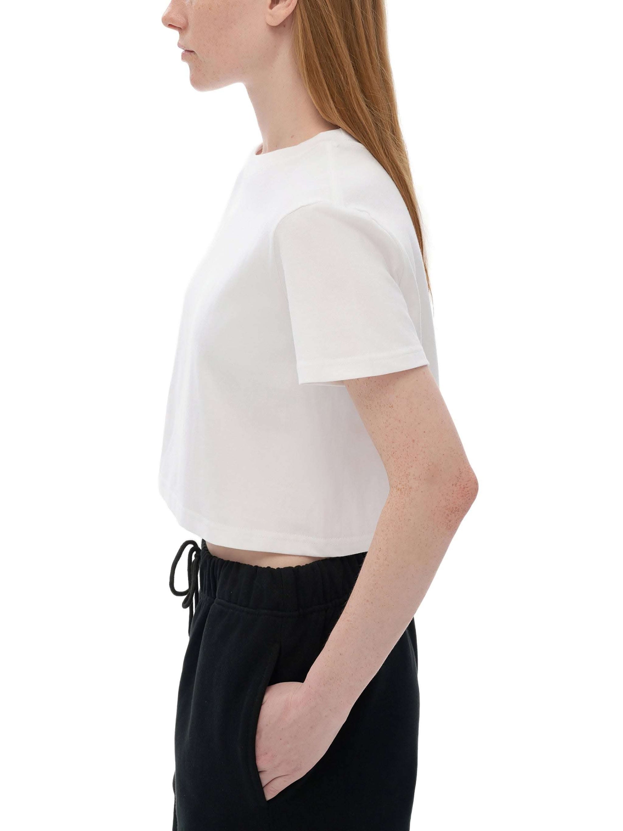 Women’s Baby Tee Seamless T-Shirt | Cropped Cotton Streetwear Tee – 200 GSM