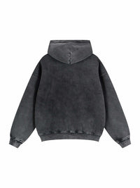 Zip-Through Boxy Fleece Hoodie | Oversized Unisex Streetwear Zip Hoodie